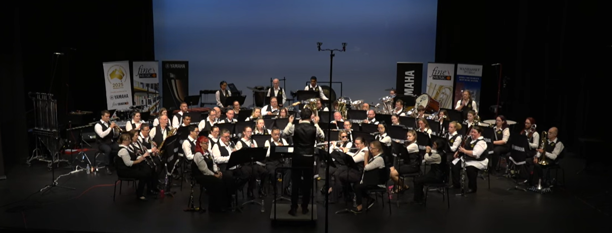 The Croydon Wind Symphony competed in the Australian National Band Championships