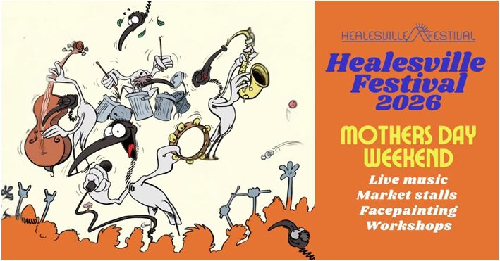 Croydon Wind Symphony performed at the Healesville Festival 2026 Family FunDay